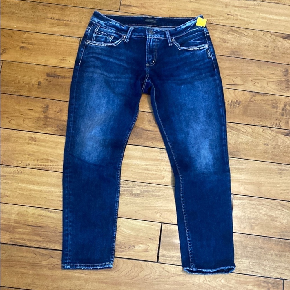 Silver boyfriend Jeans